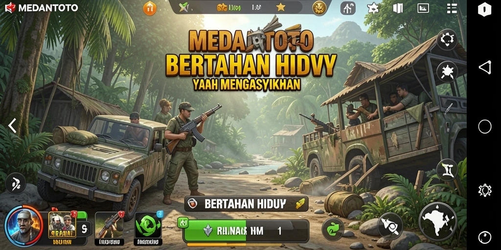 Antarmuka yang dinamis dan fungsional dalam MEDANTOTO untuk pengalaman Bertahan Hidup.