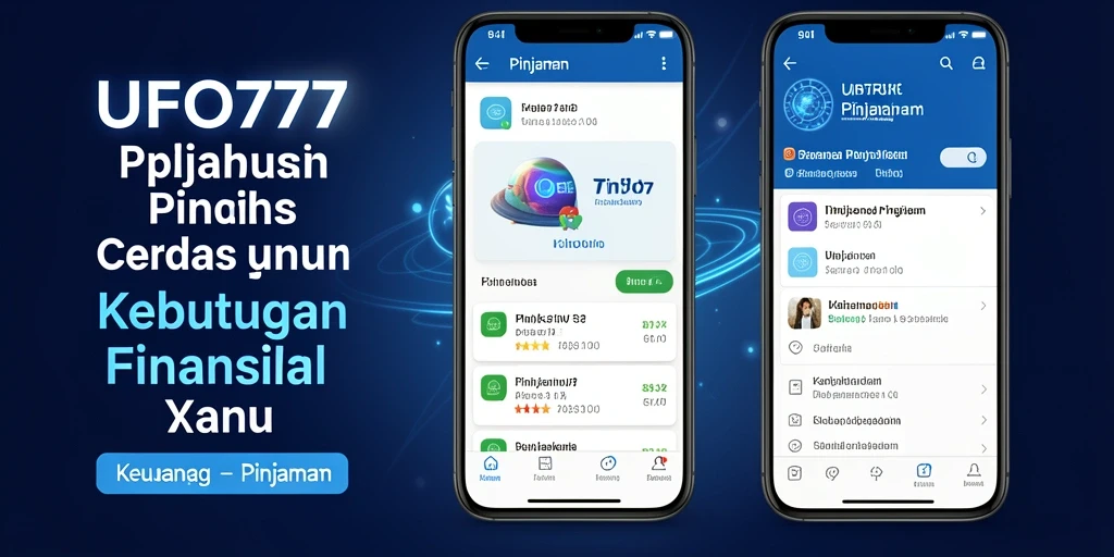 Antarmuka aplikasi Pinjaman UFO777 yang sederhana dan mudah digunakan.
